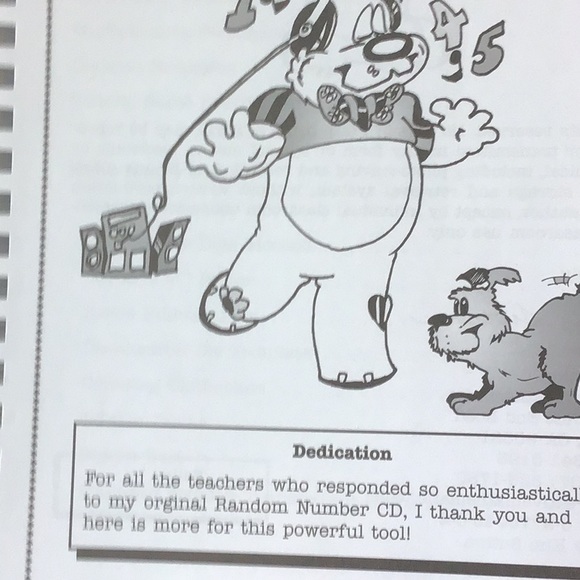 Kim Sutton Math Drills it Thrill with Random Numbers CD - Picture 3 of 4